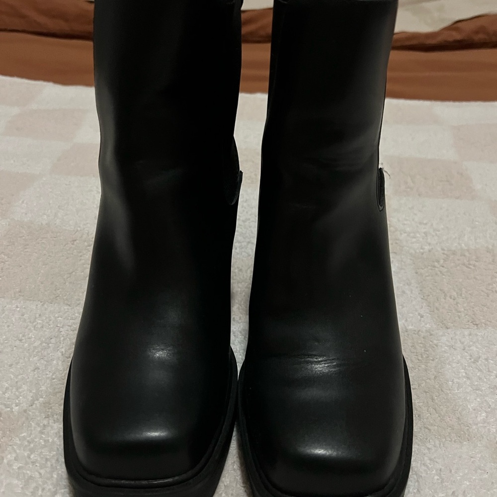 MIA Black Ankle Booties